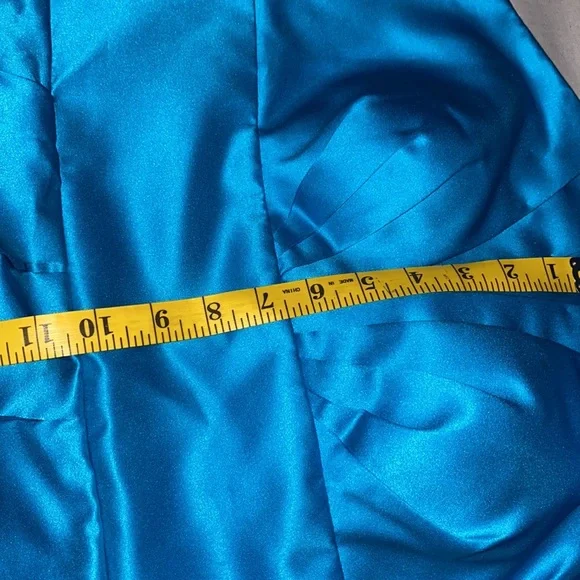 Blue never used dress size 10 with corset to adjust - Picture 9 of 13